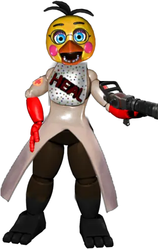  I Made Medic Toy Chica Of Vr Fictional Character Png Chica Icon