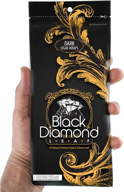  Black Diamond Tobacco Leaf Black Diamond Dark Cigar Png Tobacco Leaf Png