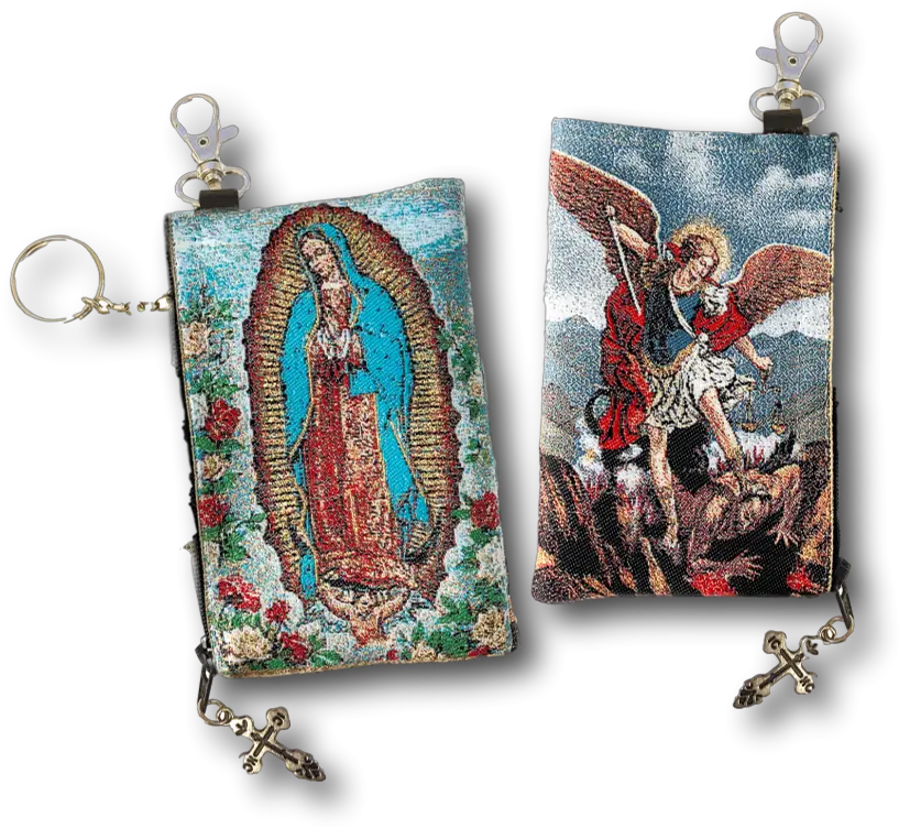  Rosary Holders St Thomas More Books U0026 Gifts Bead Png Lady Of Guadalupe Icon