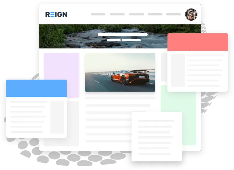  Reign Wordpress Buddypress Theme For Social Network Wbcom Language Png Social Network Icon Psd