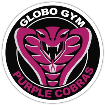  Dodgeball Globo Gym Logos Globo Gym Purple Cobras Png Dodge Ball Logos