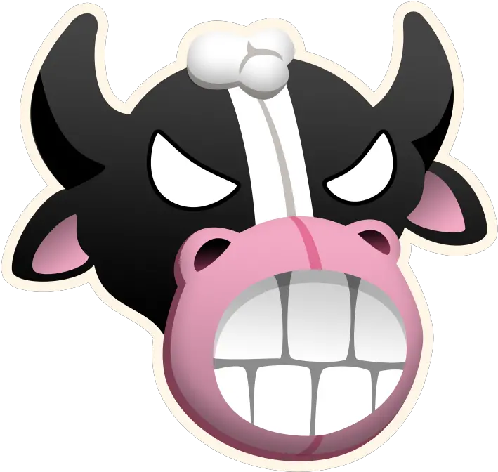  Ifiremonkey Big Heff Emoticon Fortnite Png Cow Head Icon