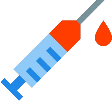  Syringe With A Drop Of Blood Icon Vertical Png Blood Icon Png