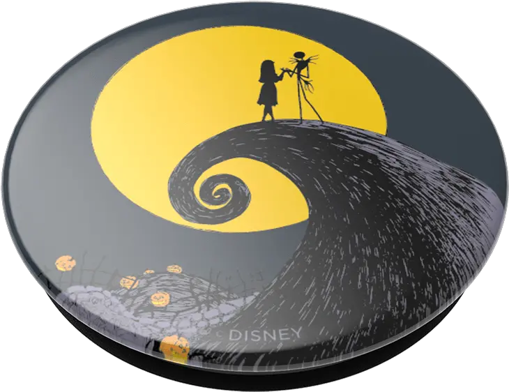  Popsocket Nightmare Before Christmas Icon In Glossy Print Yin And Yang Png Mickey Icon Punch