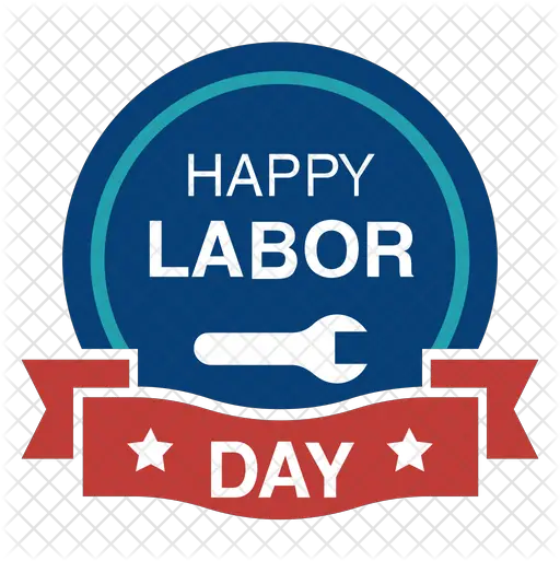  Labor Day Badge Icon Happy Easter In Egyptian Png Labor Day Png