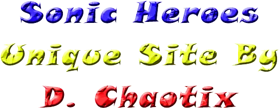  Sonic Heroes Updated Page Dot Png Sonic Heroes Logo