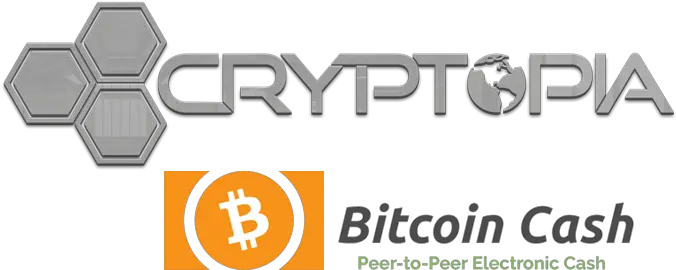  Cryptopia Will Support Bitcoin Cash Should A Fork Occur Bitcoin Accepted Png Bitcoin Cash Logo