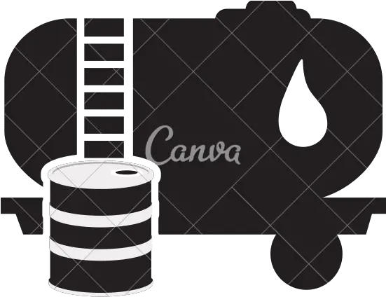  Oil Tank And Barrel Icon Canva Png Oil Barell Icon