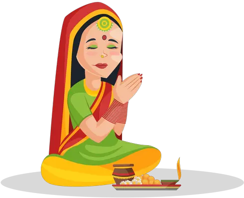  Download Free Girl Praying Photo Icon Favicon Freepngimg Indian Woman Praying Clipart Png Prayer Icon