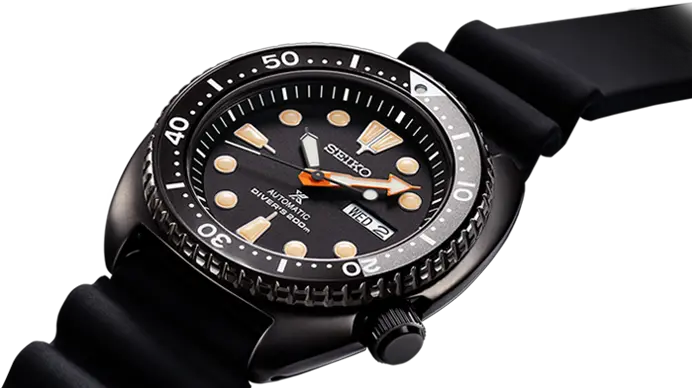  The Black Series Sea Prospex Seiko Watch Corporation Black Seiko Divers Watch Png Watch Hands Png