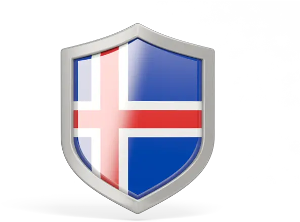  Shield Icon Illustration Of Flag Iceland New Zealand Flag Shield Png Blue Shield Icon