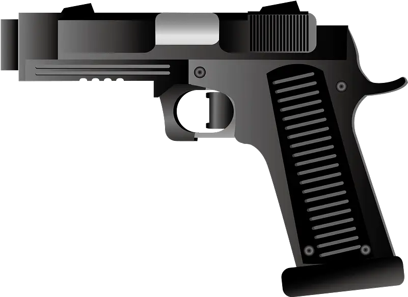  Pistol Handgun Clipart Png Hand With Gun Transparent