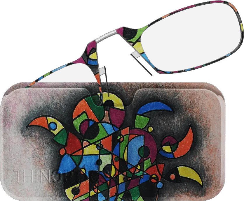  Artlifting Always With You Reading Glasses Art Aviator Transparent Material Png Reading Glasses Png