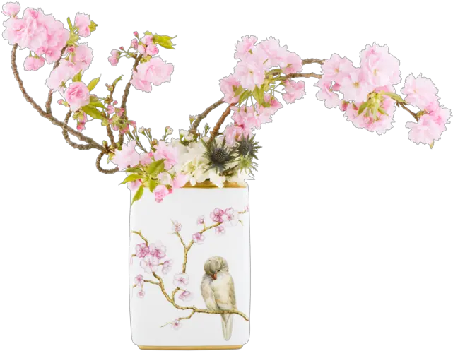  Large Cherry Blossom Vase U2013 White House Historical Association Floral Png Cherry Tree Png