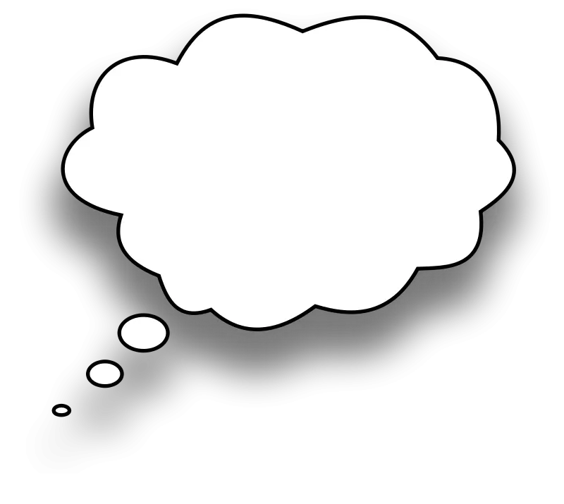  Thought Bubble Empty Thought Bubble Black Background Thinking Bubble Png Text Bubble Transparent Background