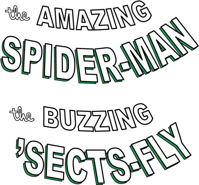  Amazing Spiderman Comic Logo Png Amazing Spider Man Lettering Spiderman Logo Vector