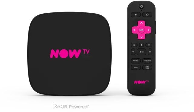  Now Tv 4k Voice Search Smart Box Now Tv Remote Png Tv Box Png