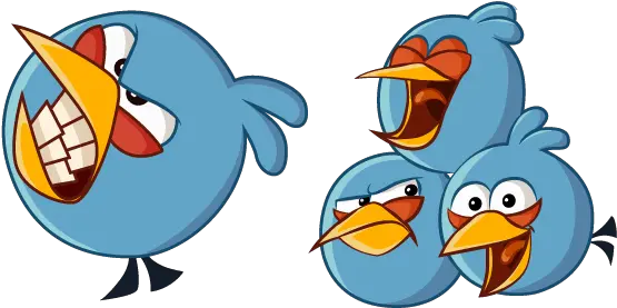  Angry Birds The Blues Cursor Angry Birds The Blues Png Angry Birds Png