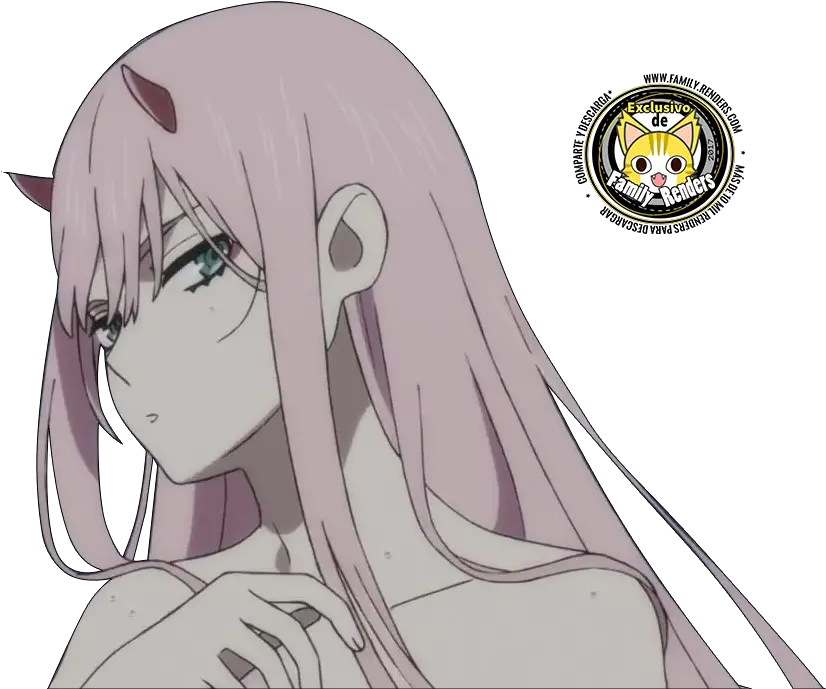  Render Zero Two Zero Darlin In The Franxx Png Zero Two Png