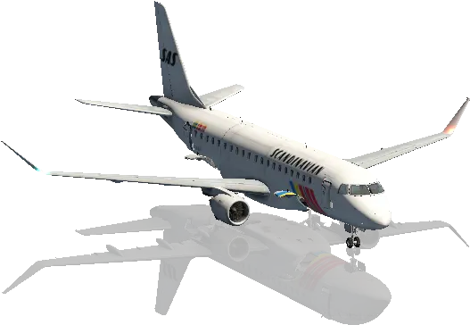  Embraer E175 By X Craft Scandinavian Airlines 50s Aircraft Png Ups Icon File