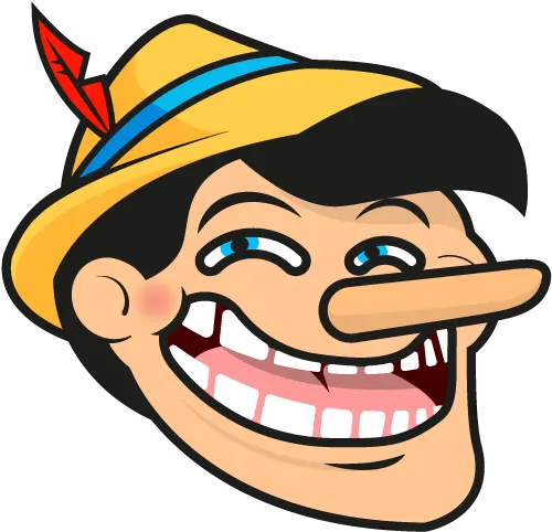  Pinocchio Trollface Troll Naruto Troll Face Png Troll Face Png