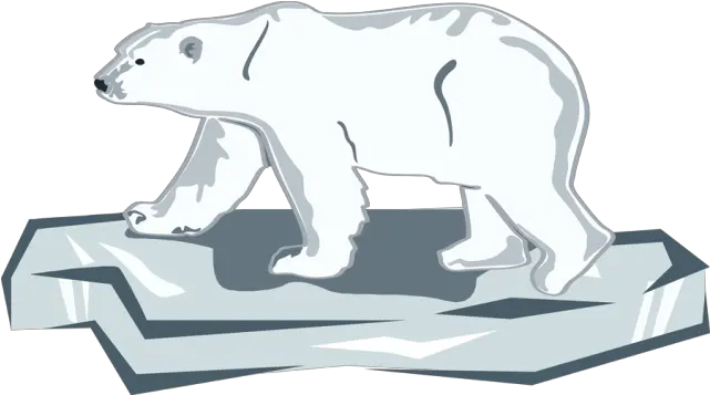  Download Clipart Transparent Stock Day Polar Bear On Ice Clipart Png Polar Bear Transparent Background