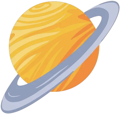  Planet Saturn Illustration Transparent Png U0026 Svg Vector File Planeta Saturno Animado Png Saturn Rings Png