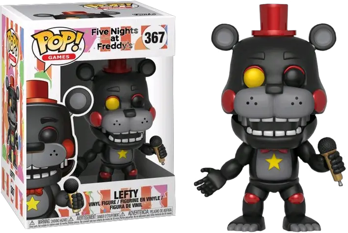  Vinyl Figure Funko Pop Fnaf Png Freddy Fazbear Png