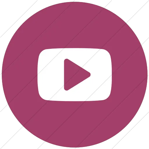  Pink Bootstrap Font Awesome Brands Dot Png Pink Youtube Logo