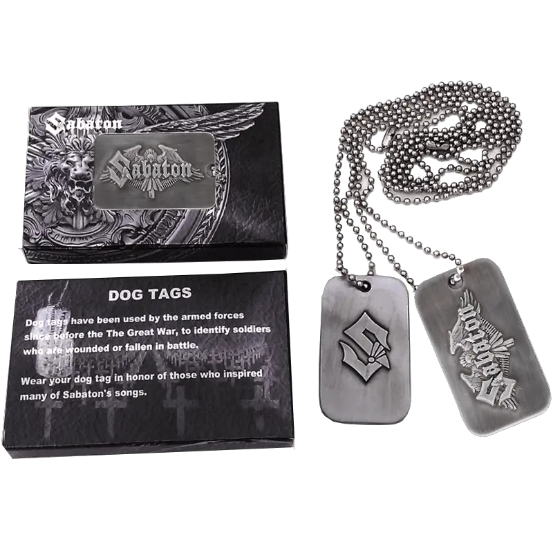  Sabaton Dog Tags Sabaton Dog Tags Png Dog Tags Png