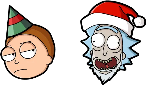  Christmas Rick And Morty Cursor U2013 Custom Browser Rick And Morty Christmas Png Pickle Rick Face Png