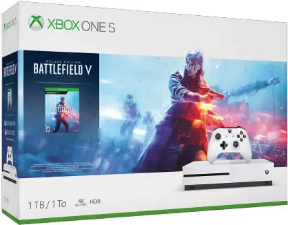  Xbox One S Incl Battlefield V Xbox One S Greyjoy Battlefield Png Battlefield V Png