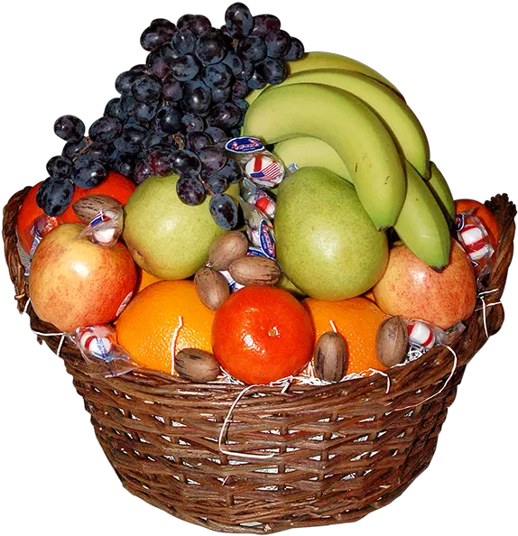  Premium Fruit Basket Fruit Basket Transparent Png Basket Transparent