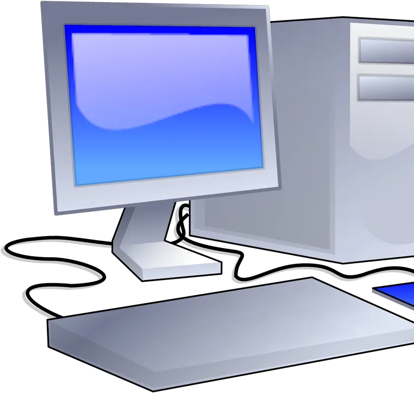  Desktop Computer Clip Art Icon And Svg Advantages Of Clip Art Png Desktop Icon Art