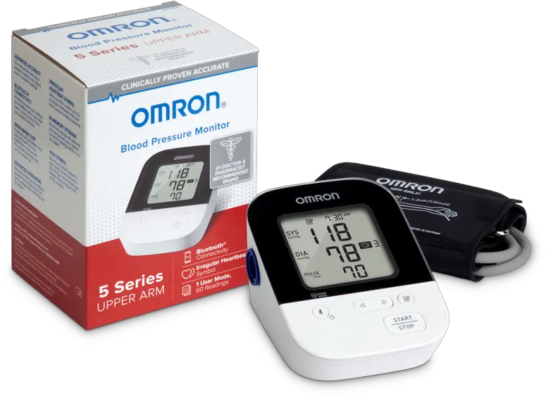  Omron Automatic Blood Pressure Monitor Omron Automatic Digital Blood Pressure Monitor 5 Series Png Blood Pressure Monitor Icon