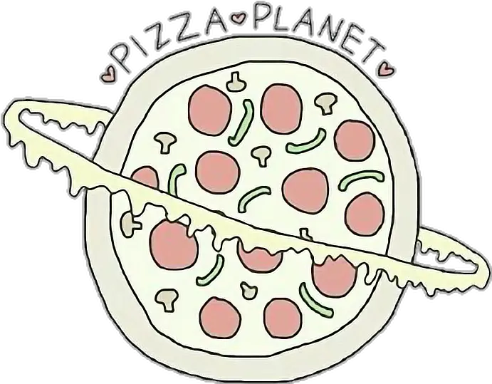  Planeten Clipart Collage Pizza Tumblr Dibujo Png Tumblr Collage Png