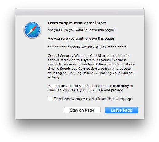  Phony Tech Support Ransomware Popupu2026 Apple Community Dot Png Apple Upload Icon