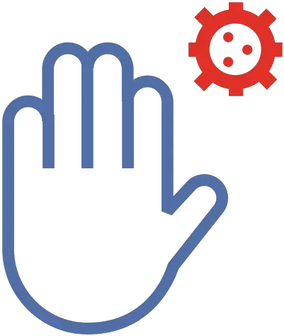  Covid 19 Stop Hand Stroke Icon Transparent Png U0026 Svg Stop Covid 19 Hand Stop Png