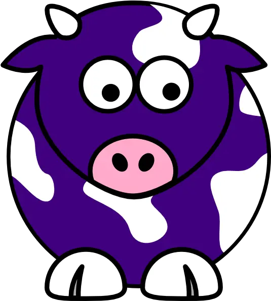  Blue Cow Clip Art Vector Clip Art Online Purple Transform Your Business By Being Remarkable Png Cow Clipart Png