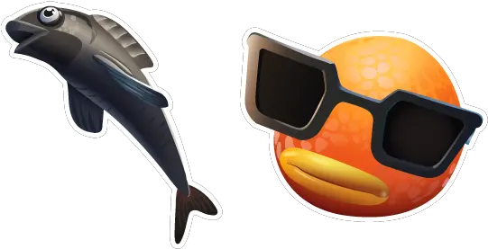  Fortnite Contract Giller Skin Fresh Fish Pickaxe Cursor Fortnite Fresh Fish Pickaxe Png Meme Glasses Png