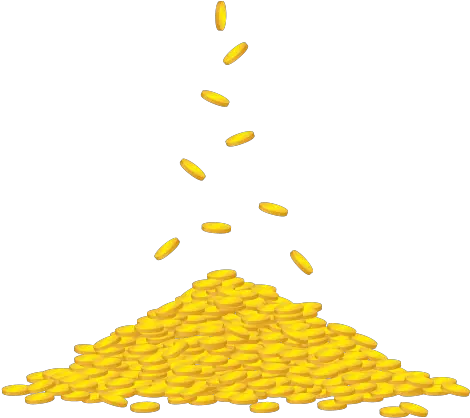  Download Hd Gold Pile Png Pile Of Coins Png Falling Gold Coin Png Pile Of Gold Png