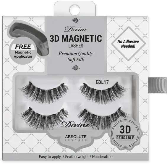  Absolute Divine 3d Magnetic Lashes Absolute New York Divine 3d Magnetic Png Lashes Png