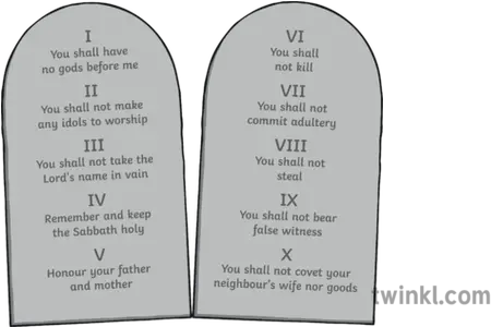  Ten Commandments Religion Christianity 10 Commandments Twinkl Png 10 Commandments Icon