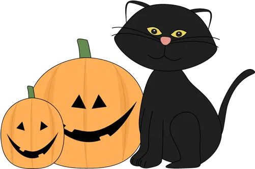  7 Halloween Cat Clip Clipart Clipartlook Black Cat Halloween Cat Clipart Png Cat Clipart Transparent