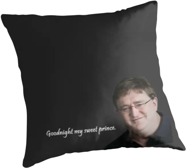  Download Svg Images Of Gabe Newell Pillow Heart No Background Png Gabe Newell Png