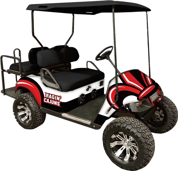  Raginu0027 Cajuns Themed Golf Cart Raffle Drawing Planned For Golf Png Golf Cart Png