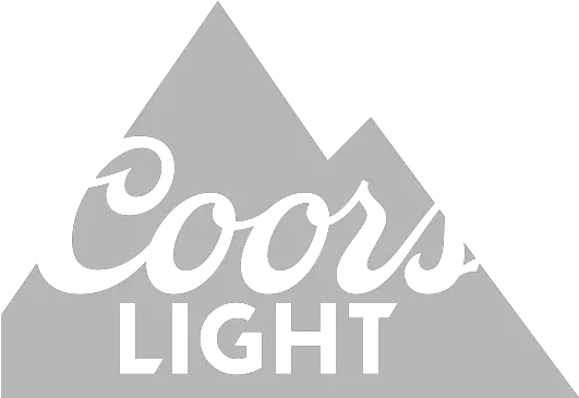  Download Hd Coors Light Chrome Bar White Coors Light Logo Png Coors Light Png