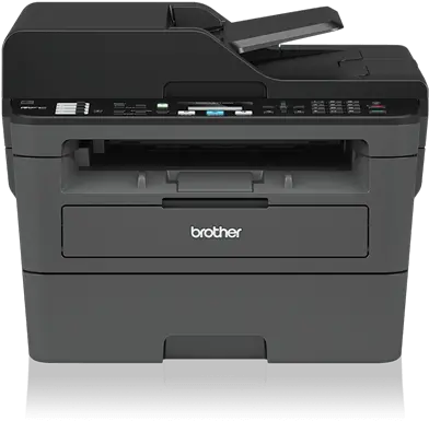  Brother Mfc Brother Monochrome Wireless All In One Laser Printer Mfcl2710dw Png Not Efficient Black White Icon