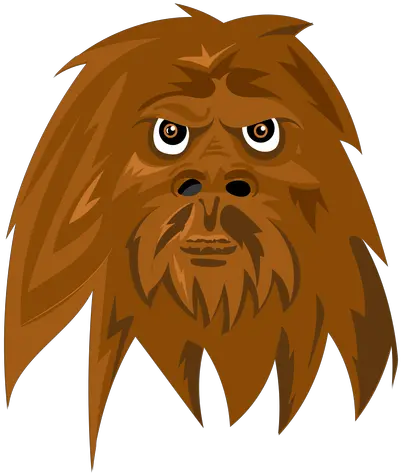  Transparent Png Svg Vector File Chewbacca Ape Png