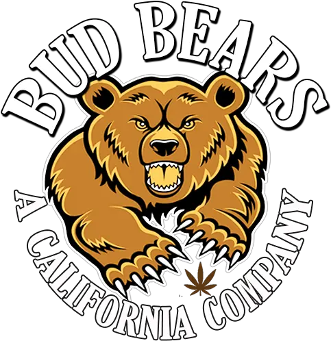  Bud Bears Medical Cannabis Edibles Company Grizzly Png Bears Logo Png